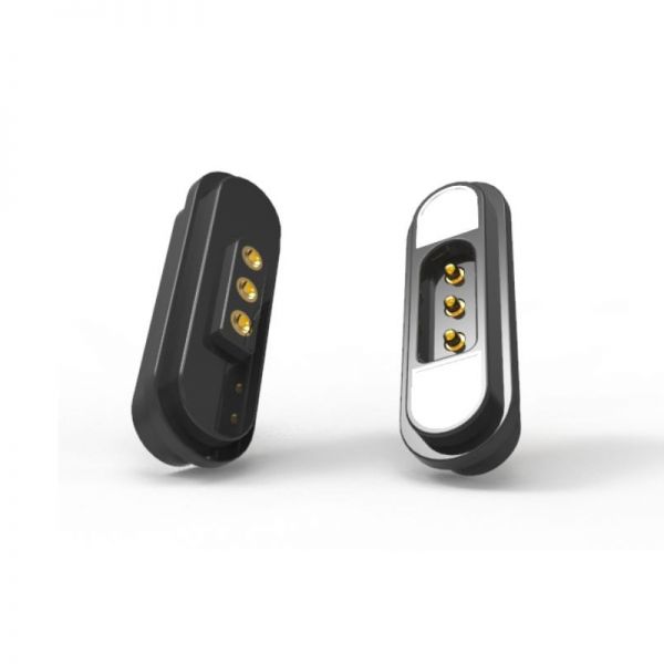 大電流磁吸連接器2-4pin 磁吸彈簧針