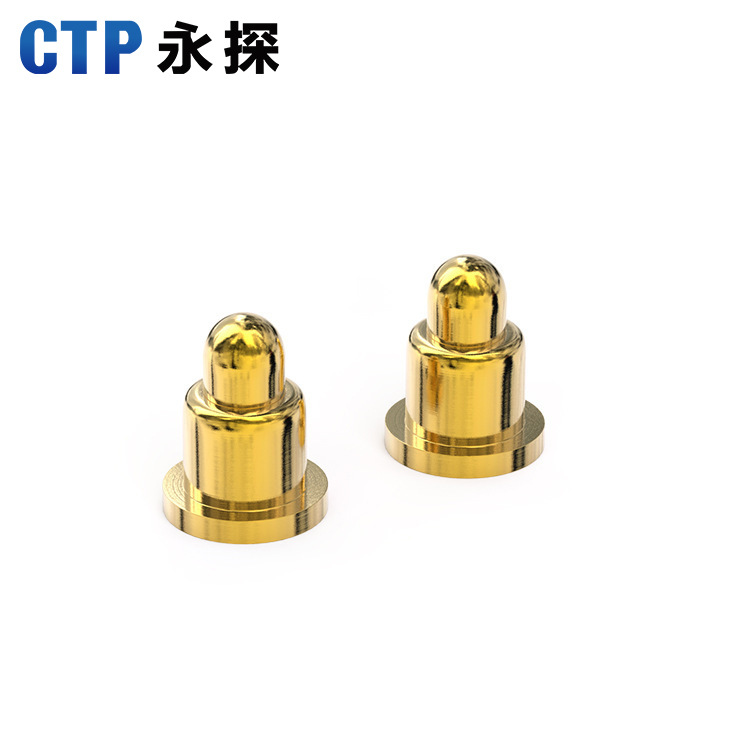 天線頂針pogopin連接器信號針高頻鍍金大電流探針 接地探針充電針