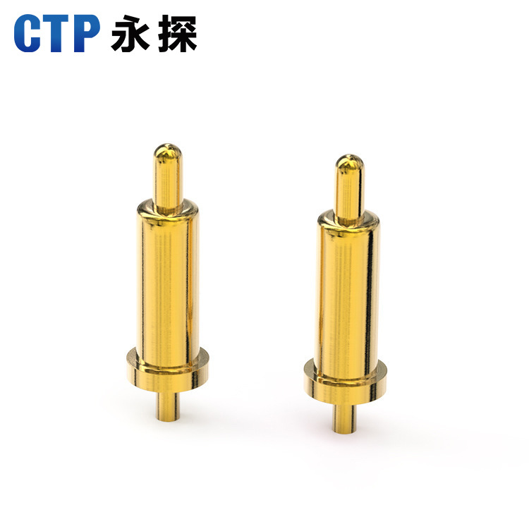 工廠定 制藍牙耳機觸點彈簧針穩(wěn)定大電流頂針探針 pogopin連接器