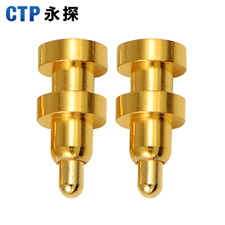 大電流彈簧針pogopin連接器 導電針 鍍金銅針 大電流觸針廠家探針