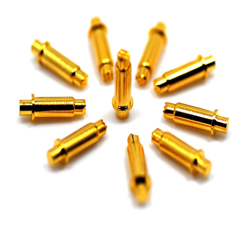 SMT貼片式接地天線大電流彈簧針?biāo){牙耳機(jī)充電針側(cè)貼pogopin廠家