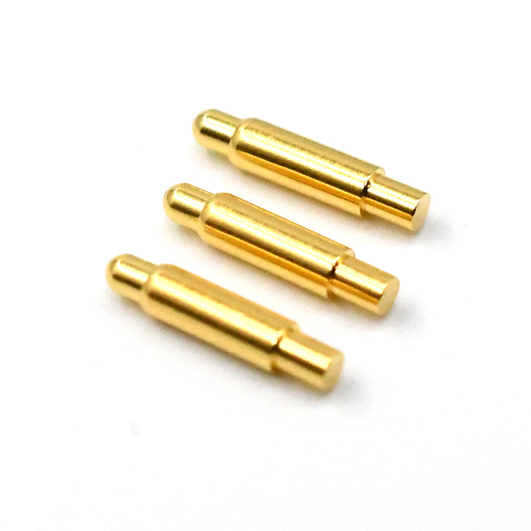 高頻雙頭銅針 接觸式pogo pin大電流天線頂針充電彈簧探針 信號針